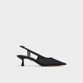 Kitten heel Maxina Black Women's Kitten heels - Slingback heel