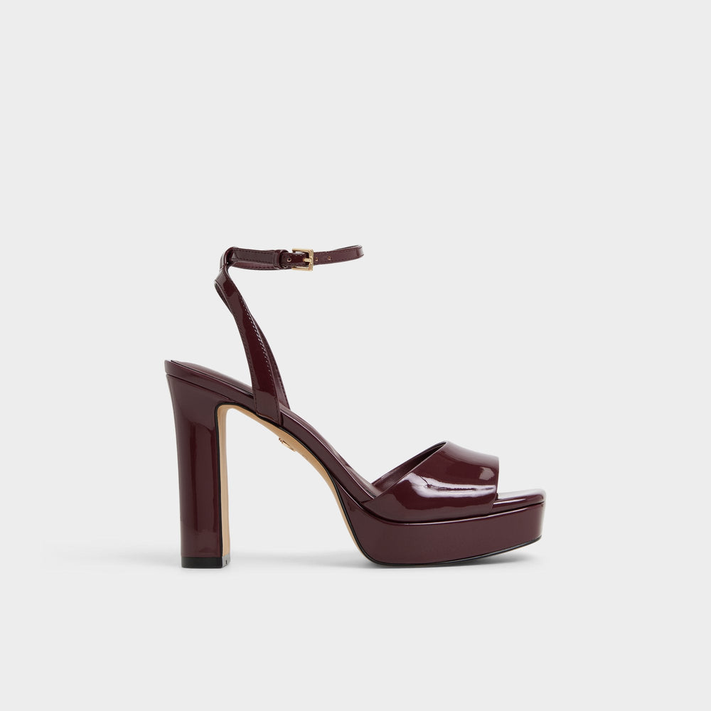 Chicgleam Bordo Women's Platform sandals - Heeled sandal Platform