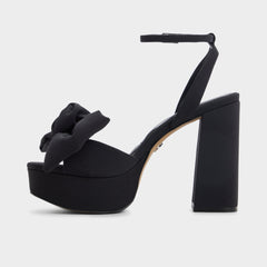 Luscious in Black 14154112 - Strappy heeled sandal Platform