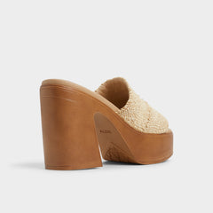 Platform Maysee Natural Women's Platform sandals - Heeled mule