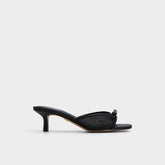 Begoniaa Black Women's Heeled mules - Heeled mule Kitten heel