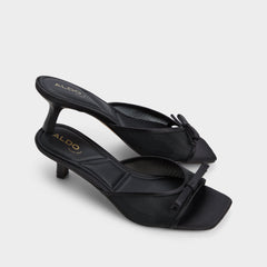 Begoniaa Black Women's Heeled mules - Heeled mule Kitten heel