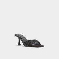 Agatha in Black 13658267 - Heeled mule