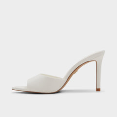 Stiletto heel Anniebrilden White Women's Heeled mules - Heeled mule