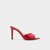 Anniebrilden Red Women's Heeled mules - Heeled mule Stiletto heel