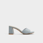Block heel Tisha Other Blue Women's Heeled mules - Heeled mule