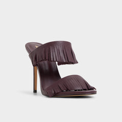 Nahanie in Bordo - Heeled mule Stiletto heel
