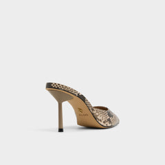 Beatrixy Python Women's Heeled mules - Heeled mule Stiletto heel