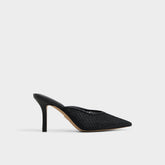 Gamilia Black Women's Kitten heels - Heeled mule Kitten heel