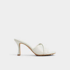 Stiletto heel Lyhanna White/Bone Women's Heeled mules - Heeled mule