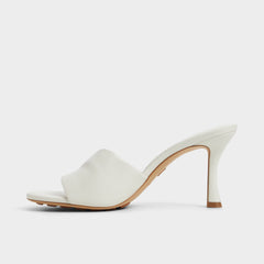 Stiletto heel Lyhanna White/Bone Women's Heeled mules - Heeled mule