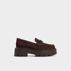 Oneameth in Dark Brown - Loafer Lug sole
