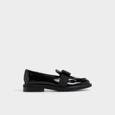 Bissom in Black - Loafer Block heel