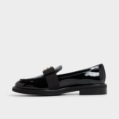 Bissom in Black - Loafer Block heel