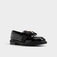Bissom in Black - Loafer Block heel
