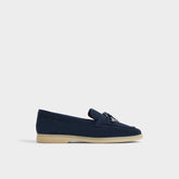 Creras Navy Women's Loafers & Oxfords - Loafer