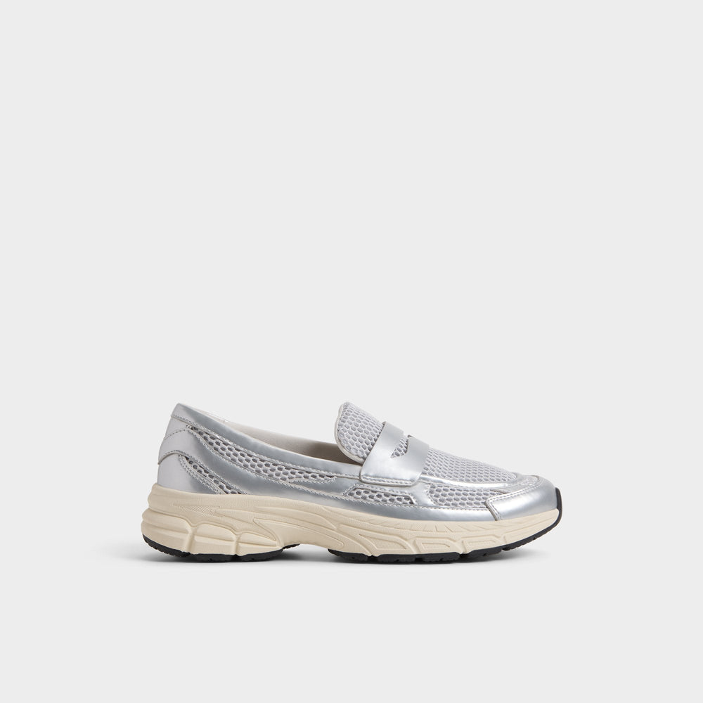 Jogger sole Loffy in Silver - Loafer