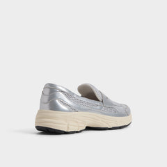 Jogger sole Loffy in Silver - Loafer