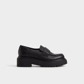 Lug sole Miravella in Black - Loafer