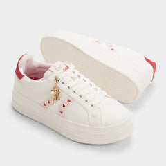 Adores in White 14193345 - Sneaker Platform