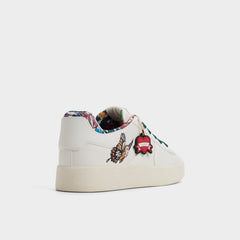Whatisadam in White Multi 14038437 - Low top sneaker Cup sole