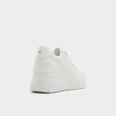 Wedge heel Iconistep White Overflow Women's Low top sneakers - Wedge sneaker