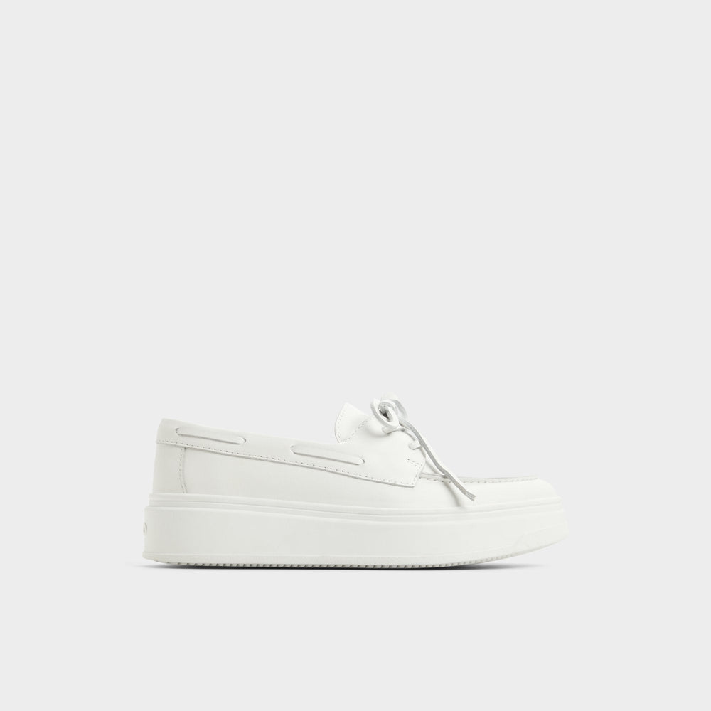 Platform Wildbreeze Open White Women's Slip on sneakers - Boat shoe
