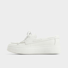 Platform Wildbreeze Open White Women's Slip on sneakers - Boat shoe