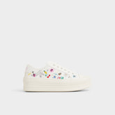 Rayes White/Multi Women's Low top sneakers - Sneaker Platform
