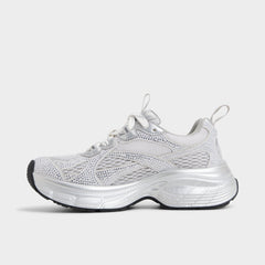Powerplay in Silver - Jogger sneaker