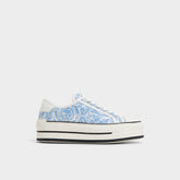 Rayes Open Blue Women's Platform and wedge sneakers - Low top sneaker Platform