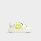 Clubchamp White Combo Women's Platform and wedge sneakers - Low top sneaker