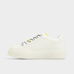 Clubchamp White Combo Women's Platform and wedge sneakers - Low top sneaker