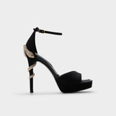 Platform Medusa in Other Black 14266744 - Strappy heeled sandal