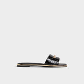 Darlina in Black - Slide sandal