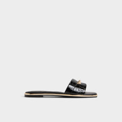 Darlina in Black - Slide sandal