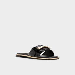 Darlina in Black - Slide sandal
