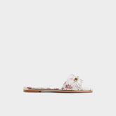 Darlina in White Combo - Slide sandal