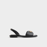 Calelian in Black - Flat sandal