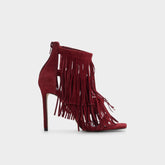 Nahana in Bordo - Strappy heeled sandal Stiletto heel