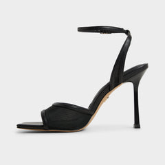 Sharra in Black 14119591 - Strappy heeled sandal Stiletto heel