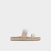 Footbed sandal Lagoon Other Beige Synthetic Print Women's Footbed sandals - Slide sandal