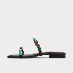 Sapphira in Dark Brown 14189967 - Slide sandal