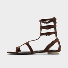 Marisea in Dark Brown - Gladiator sandal