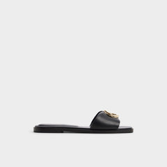 Biggin in Black - Slide sandal