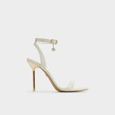 Maristou-xt White Women's Heeled sandals - Strappy heeled sandal Stiletto heel