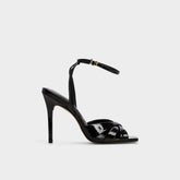 Stiletto heel Meteora in Black - Strappy heeled sandal