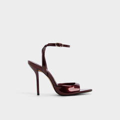 Forevermore in Medium Red - Strappy heeled sandal Stiletto heel