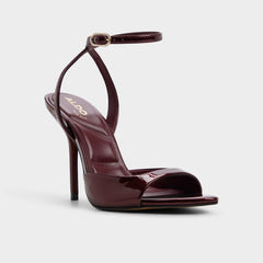 Forevermore in Medium Red - Strappy heeled sandal Stiletto heel