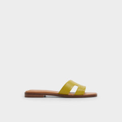 Itsandal in Other Yellow - Slide sandal